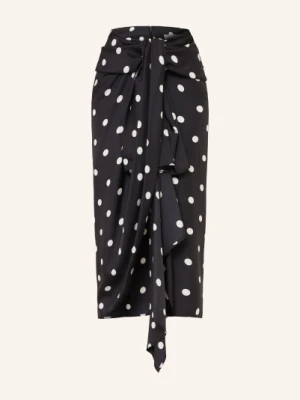 Sportmax Jedwabna Spódnica Gentile schwarz