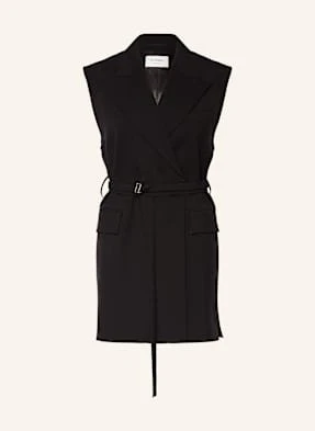 Sportmax Kamizelka Typu Blezer Ciurma schwarz