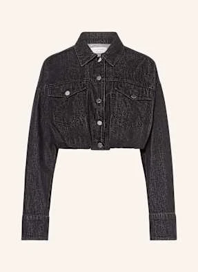 Sportmax Krótka Kurtka Jeansowa Sondrio schwarz