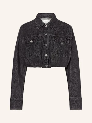 Sportmax Krótka Kurtka Jeansowa Sondrio schwarz