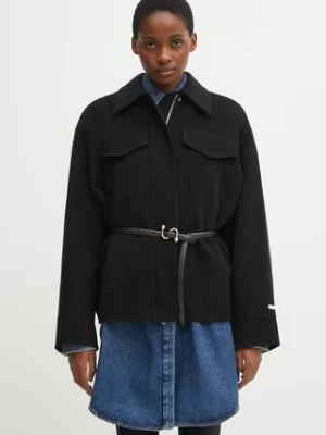 Sportmax kurtka CANTORE kolor czarny zimowa 2522086031600