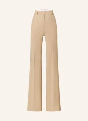 Sportmax Spodnie Bootcut Hangar beige