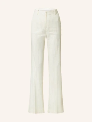 Sportmax Spodnie Bootcut Tritone beige