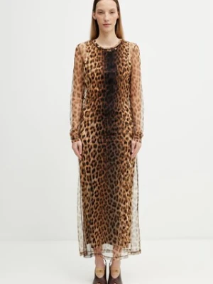 Sportmax Spxesordio sukienka w panterkę