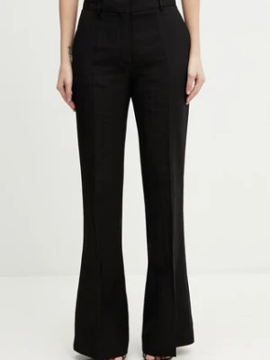 Sportmax Spxfragola spodnie garniturowe z wiskozą damskie