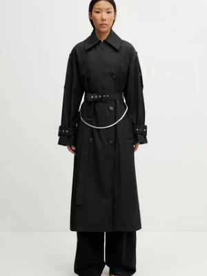 Sportmax Spxgocce trencz damski z bawełną