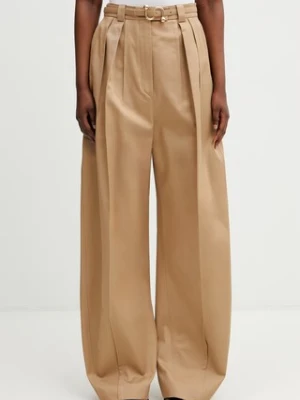Sportmax Spxidoneo spodnie bawełniane damskie