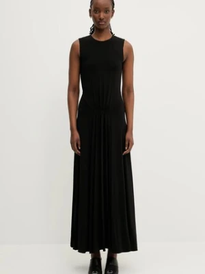 Sportmax sukienka Attore kolor czarny maxi rozkloszowana 2512621012600