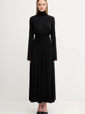 Sportmax sukienka CINE kolor czarny 2522626042600