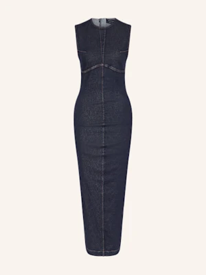 Sportmax Sukienka Jeansowa Geranio blau