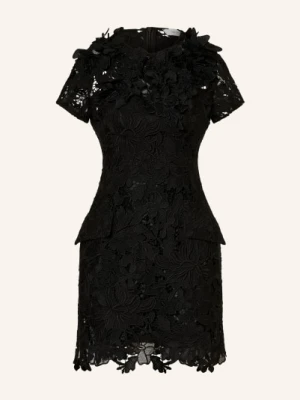 Sportmax Sukienka Koktajlowa Ala Z Koronki schwarz