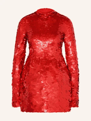 Sportmax Sukienka Koktajlowa tefrite04 Z Cekinami rot
