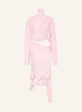 Sportmax Sukienka Z Nicki Belli Z Wycięciami rosa