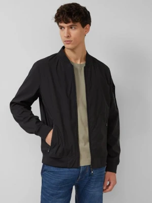 Sportowa kurtka softshell z kołnierzem typu bomber s.Oliver czarny