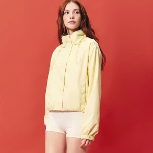 Sportowa kurtka z kapturem jasnożółta House