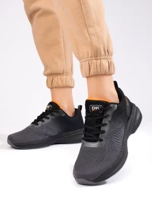Sportowe buty damskie czarno-szare DK