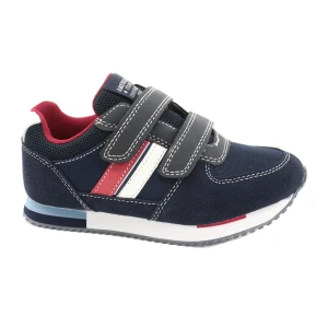Sportowe buty dziecięce American Club RH24 granatowe niebieskie