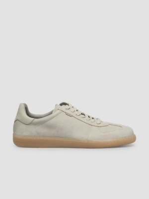 Sportowe skórzane buty sportowe s.Oliver kremowy