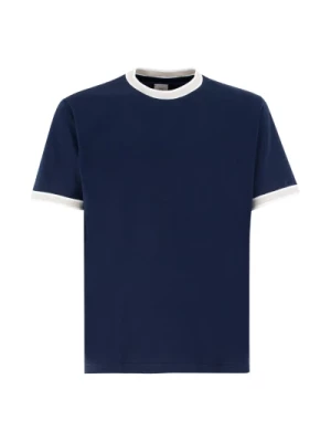 Sportowy Elegancki T-shirt z bawełny Giza Eleventy