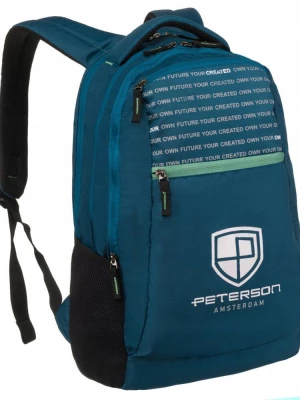 Sportowy, pojemny plecak z poliestru - Peterson Merg