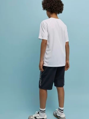 Sportowy T-shirt i bermudy z szybkoschnącego materiału (komplet 2-cz.) bonprix