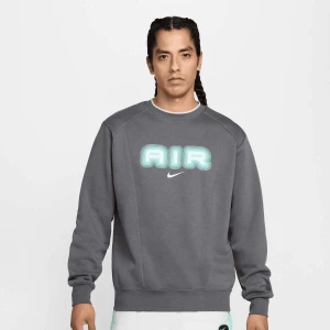Nike Sportswear Air Fleece Crew mężczyźni Bluzy szary rozmiar Odzież