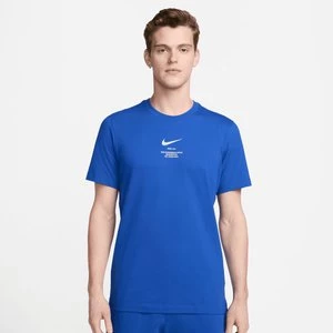 Sportswear Big Swoosh Tee, markiNike, T-Shirty i Polo, w kolorze niebieski, rozmiar: