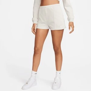 Sportswear Chill Terry High-Waisted Shorts, markiNike, Szorty sportowe, w kolorze beż, rozmiar: