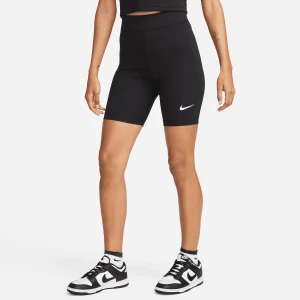 Nike Sportswear Classics High-Rise 8in Biker-Shorts kobiety Legginsy czarny rozmiar Odzież