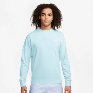 Nike Sportswear Club Crew French Terry mężczyźni Bluzy niebieski rozmiar Odzież