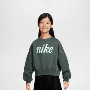 Sportswear Club Fleece Boxy Crew Graphics Star, markiNike, T-Shirty i Topy, w kolorze zielony, rozmiar: