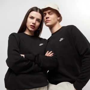 Nike Sportswear Club Fleece Crew mężczyźni Bluzy czarny rozmiar Odzież