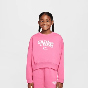Sportswear Club Fleece Crop Crew, markiNike, T-Shirty i Topy, w kolorze różowy, rozmiar: