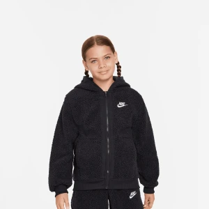Nike Sportswear Club Fleece Full-Zip Winterized Hoodie uniseks T-Shirty i Topy czarny rozmiar Odzież