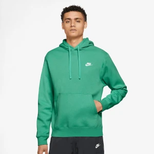 Nike Sportswear Club Fleece Hoodie mężczyźni Bluzy zielony rozmiar Odzież