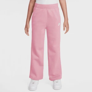 Sportswear Club Fleece Wide-Leg Pants Nike różowy