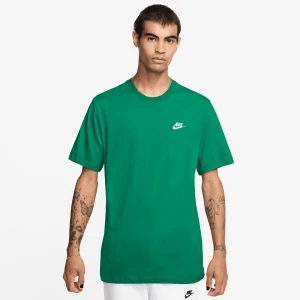 Nike Sportswear Club Tee mężczyźni T-Shirty i Polo zielony rozmiar Odzież