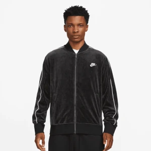 Zdjęcie produktu Nike Sportswear Club Velour Jacket mężczyźni Komplety dresowe czarny rozmiar Odzież