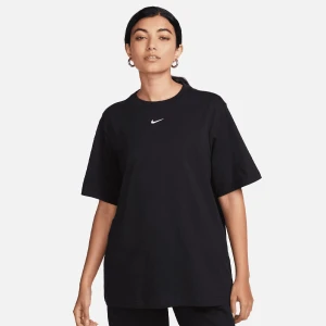 Nike Sportswear Essential Tee LBR kobiety T-Shirty i Polo czarny rozmiar Odzież