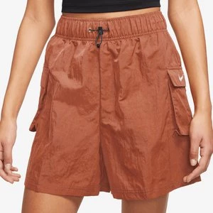 Sportswear Essential Woven High-Rise Shorts, markiNike, Szorty sportowe, w kolorze brązowy, rozmiar: