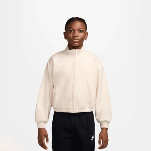 Sportswear Fleece Cozy Longsleeve Top Nike beż