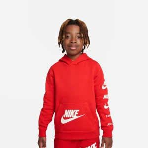 Nike Sportswear Fleece Pullover Hoodie Basketball uniseks T-Shirty i Topy czarny rozmiar Odzież