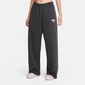 Sportswear Fleece Straight Pant, markiNike, Spodnie dresowe, w kolorze szary, rozmiar: