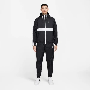 Sportswear Hooded Woven Tracksuit, markiNike, Komplety dresowe, w kolorze czarny, rozmiar: