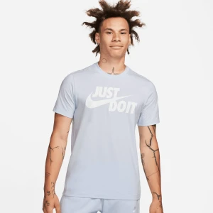Nike Sportswear Just do it T-Shirt mężczyźni T-Shirty i Polo szary rozmiar Odzież