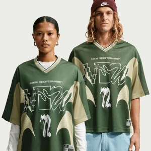 Sportswear Loose Mesh T-Shirt Nike zielony
