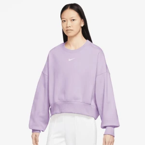 Nike Sportswear Phoenix Fleece Oversize Sweatshirt kobiety Bluzy fioletowy rozmiar Odzież