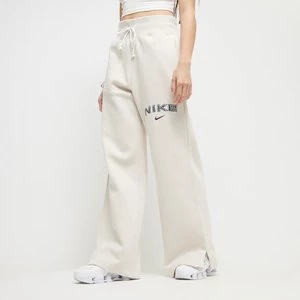 Sportswear Phoenix High-Rise Logo Wide Leg Pants, markiNike, Spodnie dresowe, w kolorze beż, rozmiar: