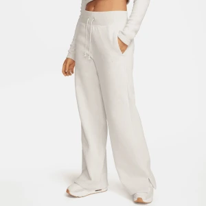 Sportswear Phoenix Plush High-Rise Wide Pants, markiNike, Spodnie dresowe, w kolorze beż, rozmiar: