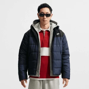 Sportswear PrimaLoft® Therma-FIT Loose Puffer Jacket Nike niebieski